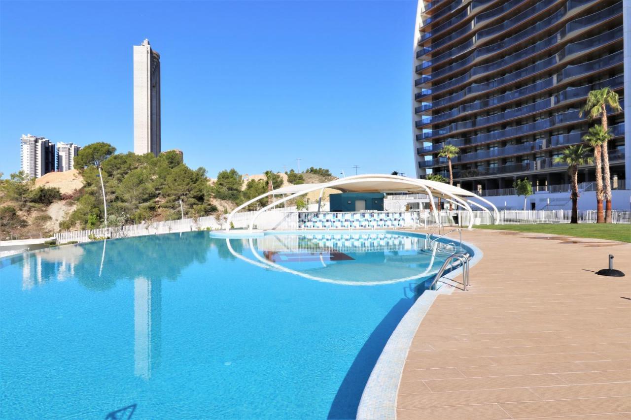 Sunset Waves 18-35 Poniente Beach Resort Benidorm Exteriör bild